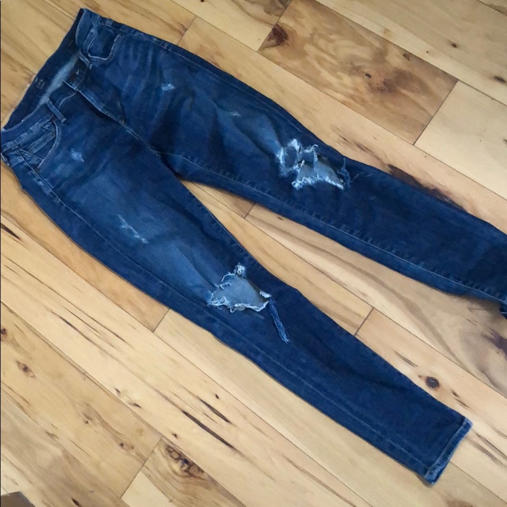 Distressed jeans 25 waist